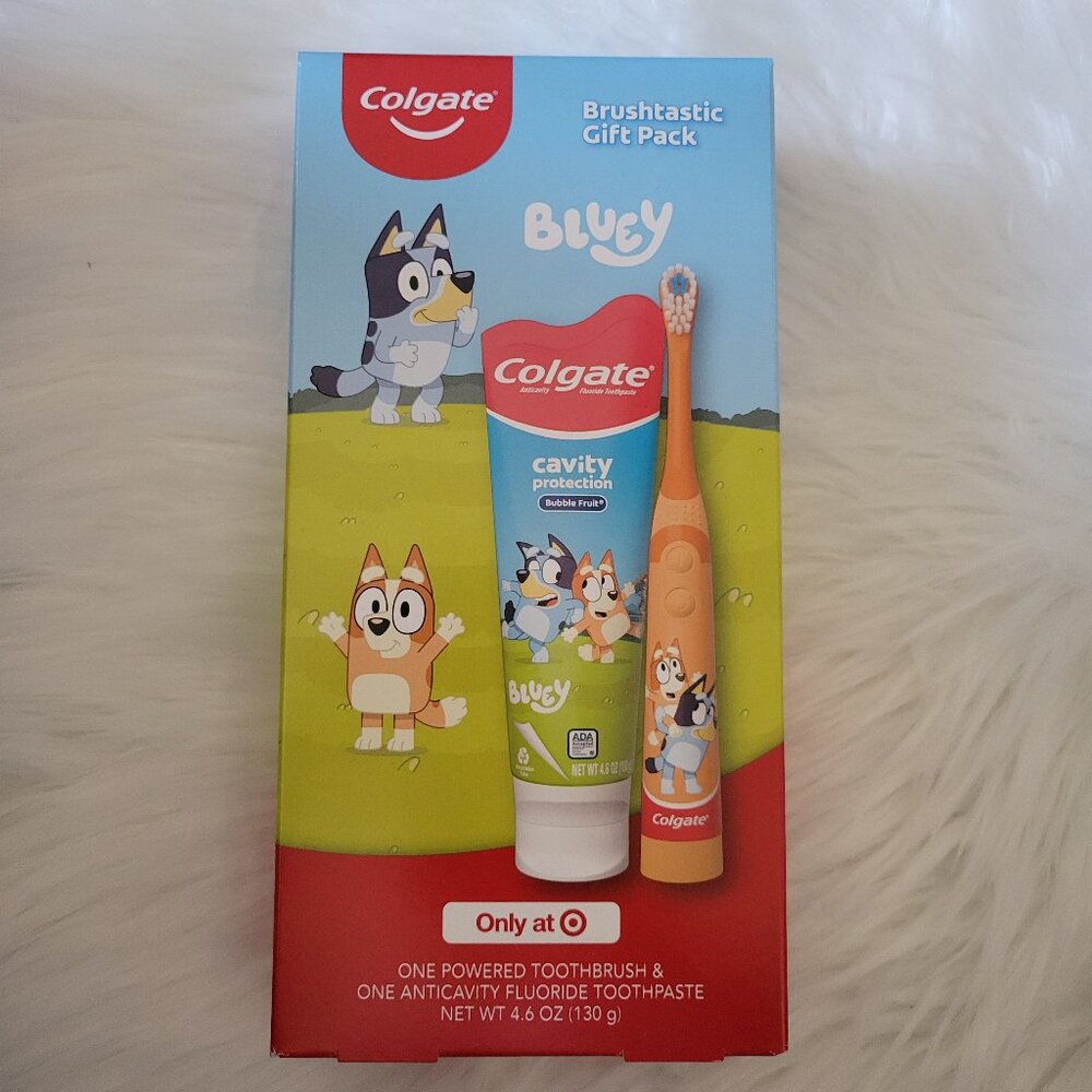 Colgate Kids Bluey Toothbrush & Toothpaste Gift Set